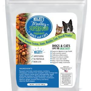 Mighty Medley™ Superfoods Supplement for Dogs & Cats